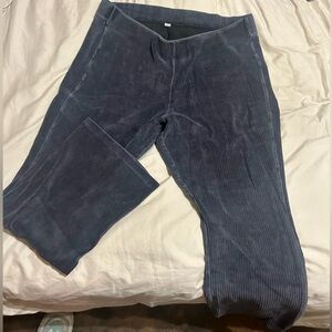 Black Corduroy stretchy Pants